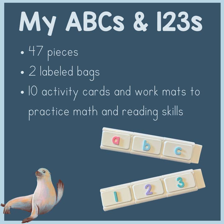 My ABCs & 123s Set for wholesale by OTTER Reading