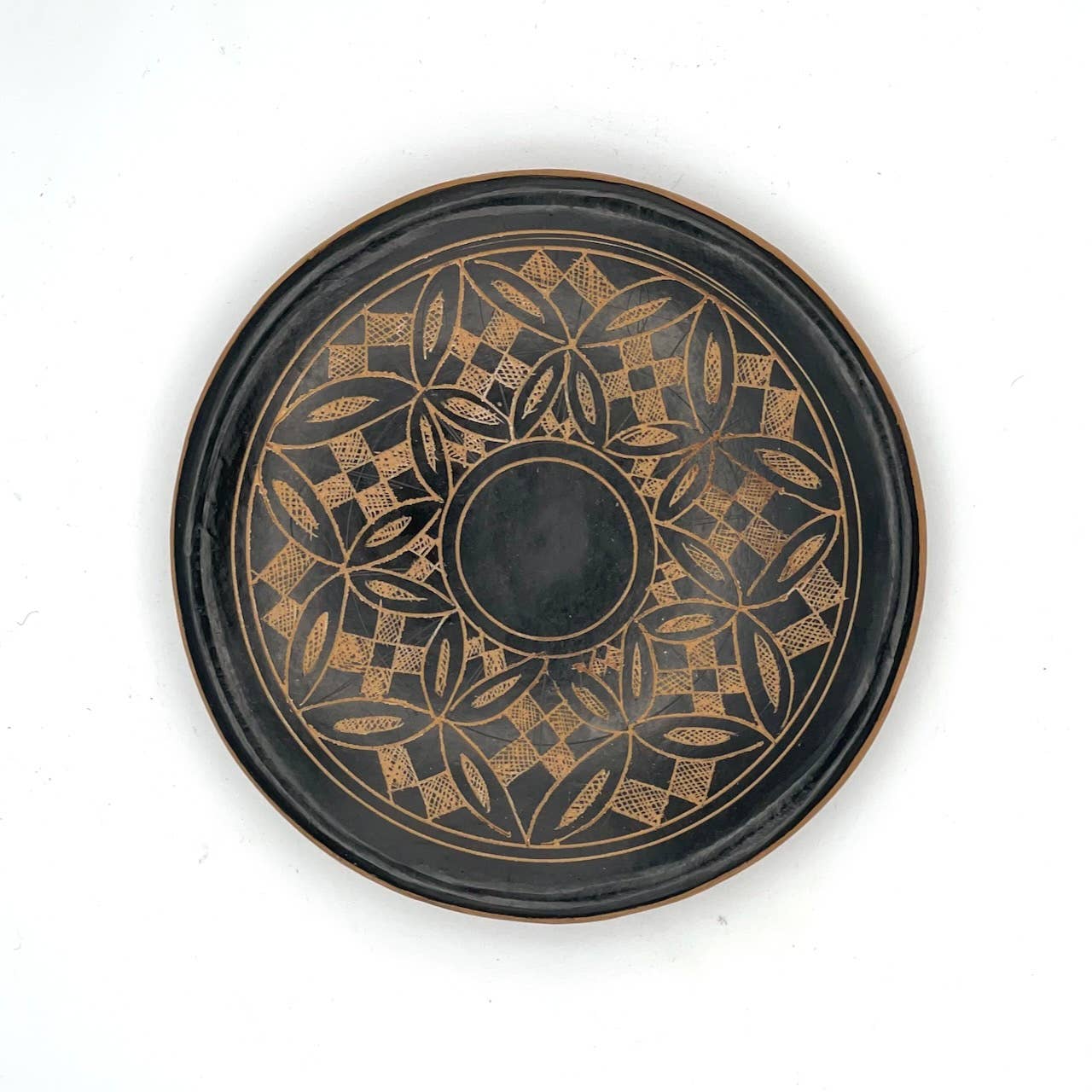 Women of the Cloud Forest - Wholesale Jewelry Dish - Geometric Kaleidoscope Ceramic Ring Dish0