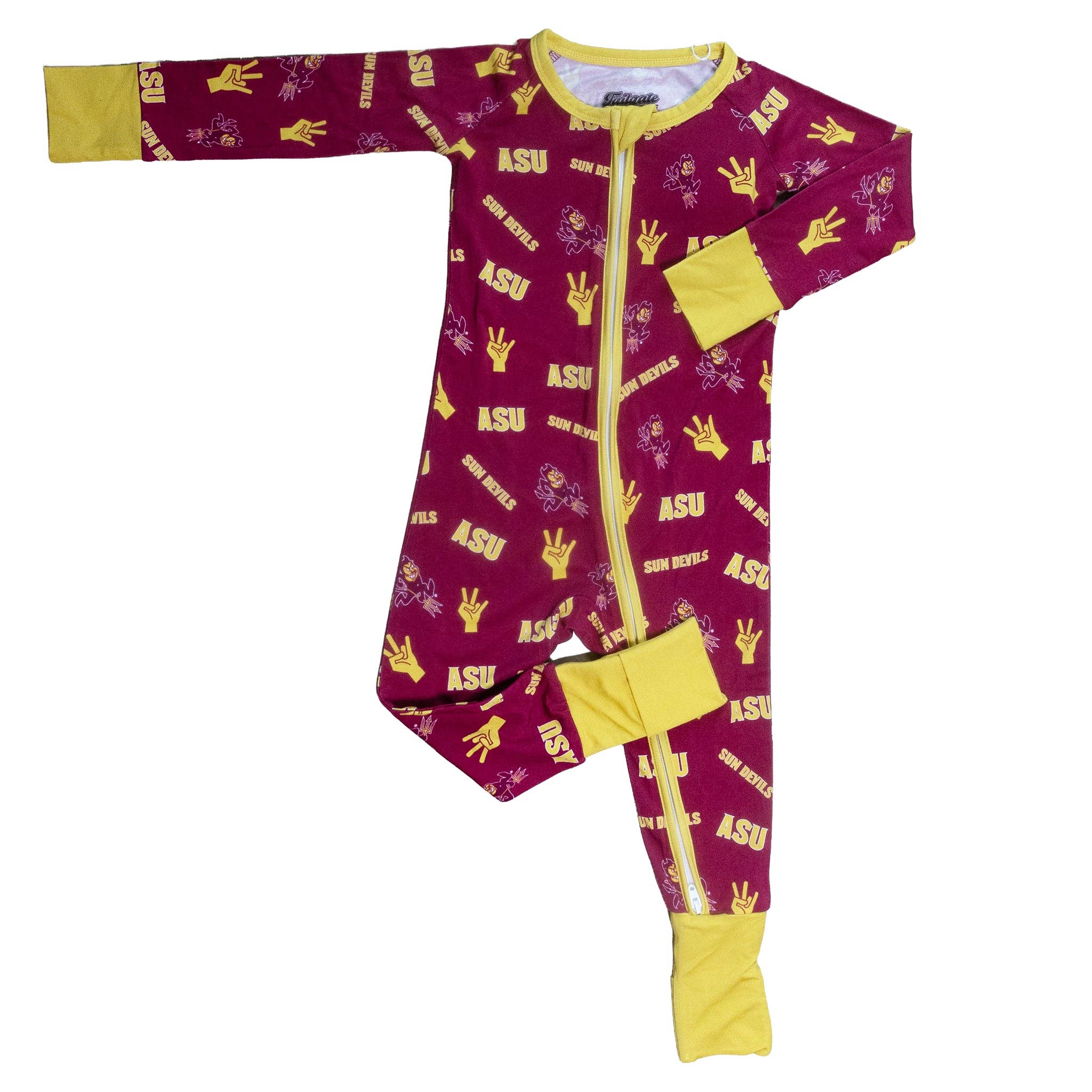 Tailgate Tikes - Wholesale Jumpsuit - Baby - Arizona State Sun Devils Zippy One-Piece4