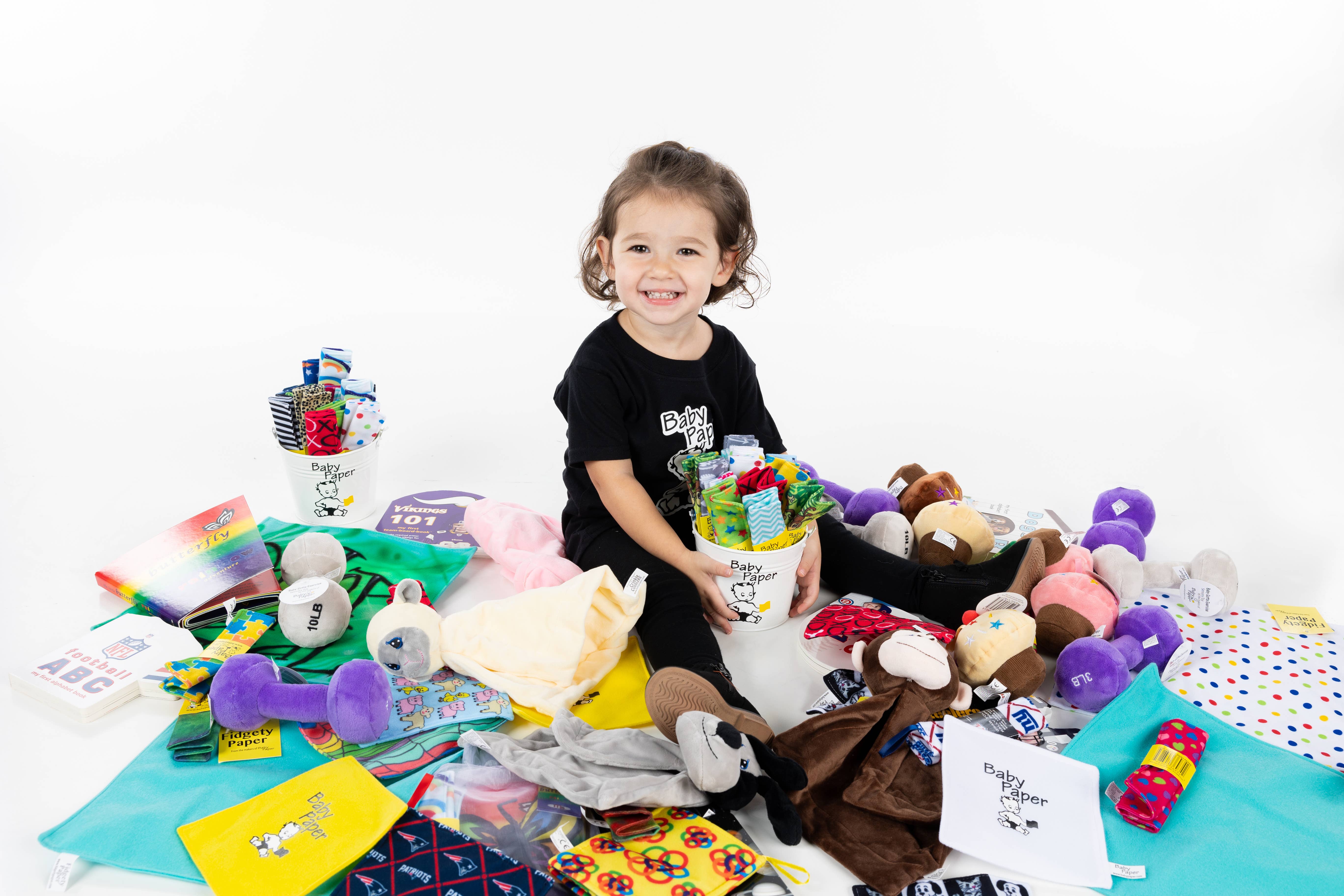 BABY PAPER – wholesale Crinkle tag toy – Baby – Mythical Creatures Baby Paper2