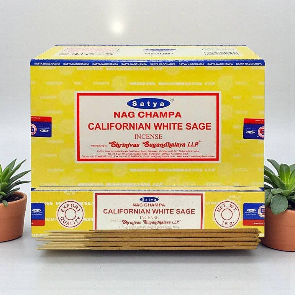 Earths Elements Wholesale - Wholesale Incense - Satya - Californian White Sage
