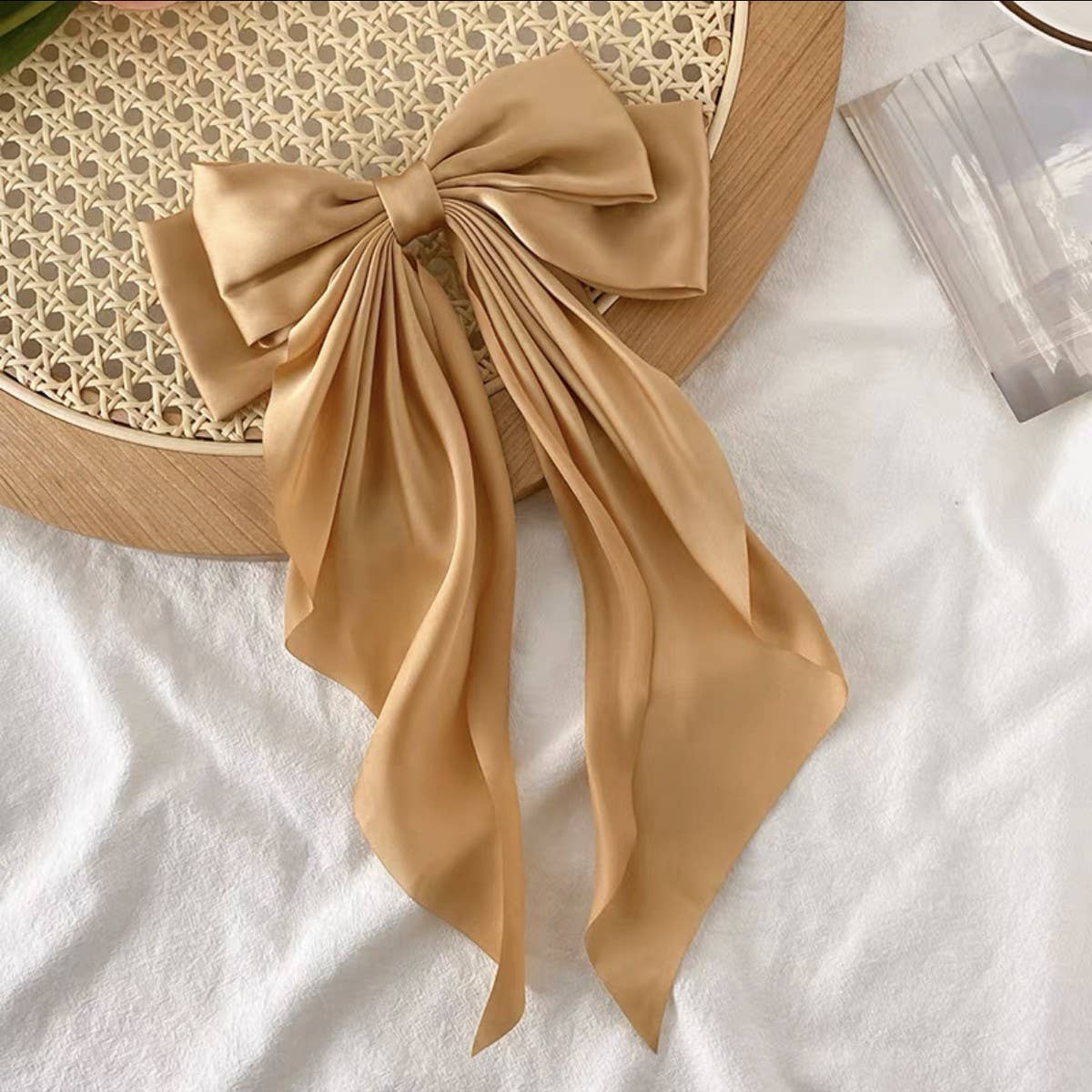 NINEXIS - Wholesale Hair Bow - Women's - CWAHA1104_SIMPLE TEMPERAMENT BOW HAIR CLIP10