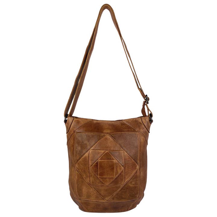 Arrigo - Wholesale Crossbody bag – Women's - Arrigo Ladies Crossbody Shoulder Washed Leather33