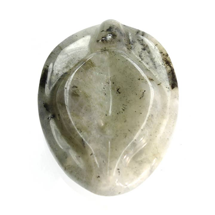Labradorite Vulva Carving for wholesale by Stonebridge Imports