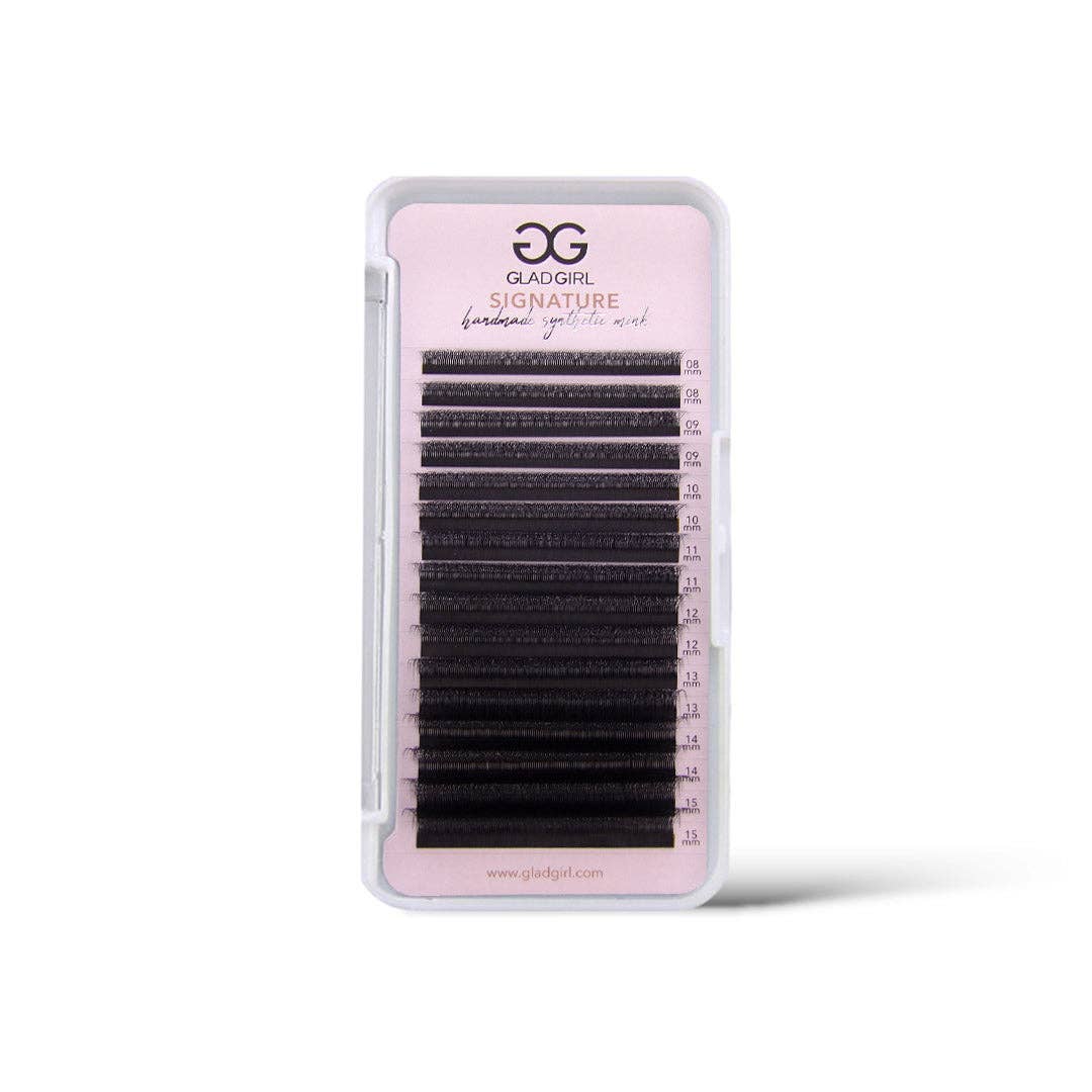 GladGirl - Vendita all'ingrosso Ciglia finte - Ciglia Neptune Signature Mink a Lunghezza Mista - Curvatura D2