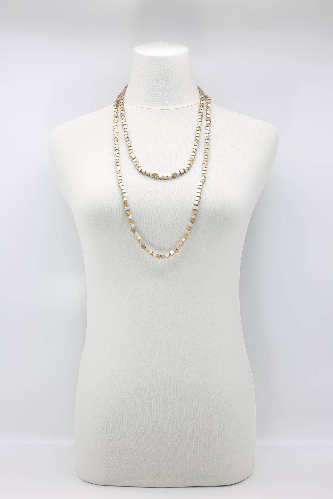 Jianhui London – Engroshandel Perlehalskæde – Den næste Pashmina halskæde Træperler - Mosaic Art55