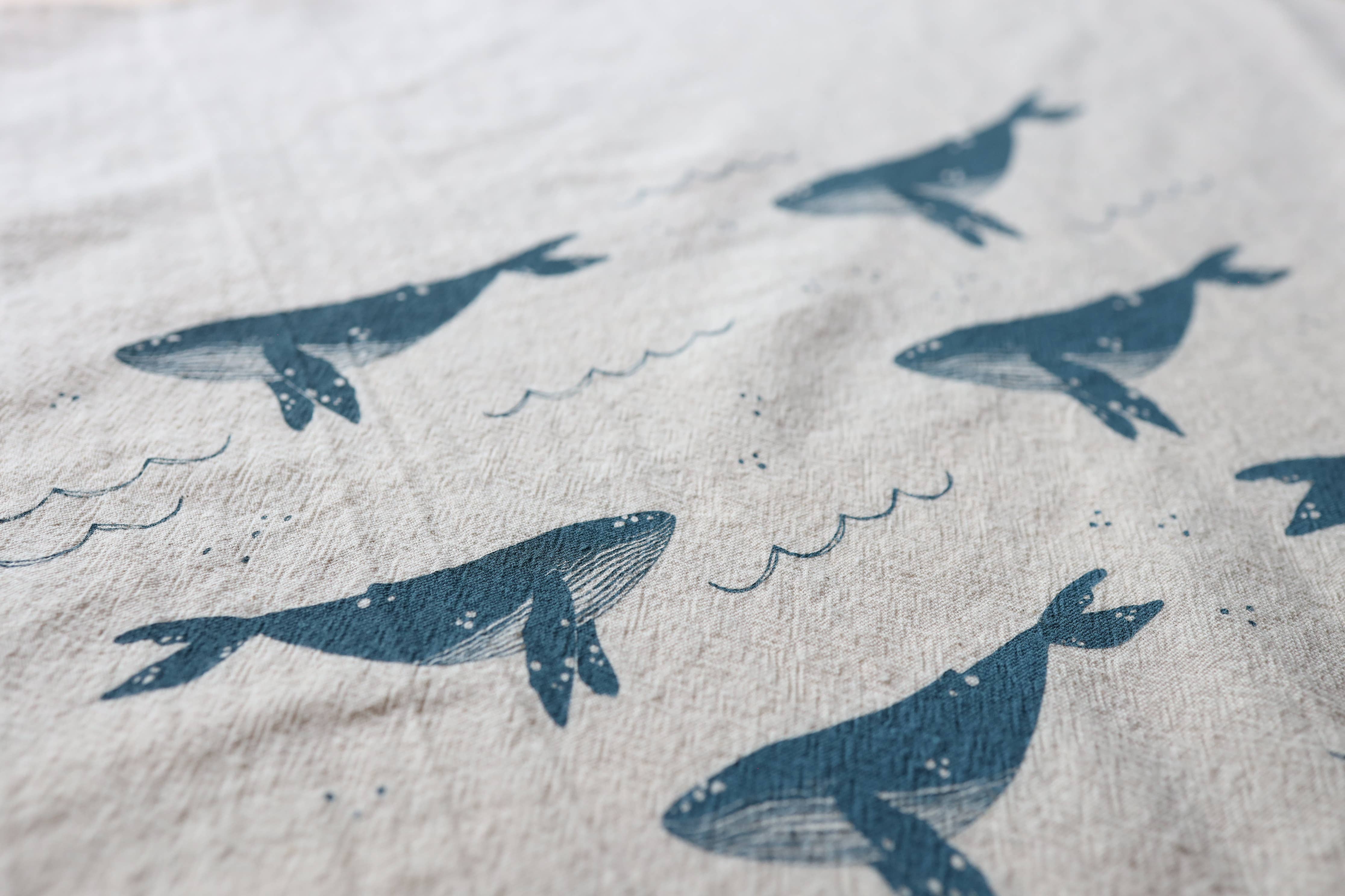 The High Fiber - Vente Torchons - *NOUVEAU* Torchons de Cuisine Baleine, Décor de Cuisine Côtier4