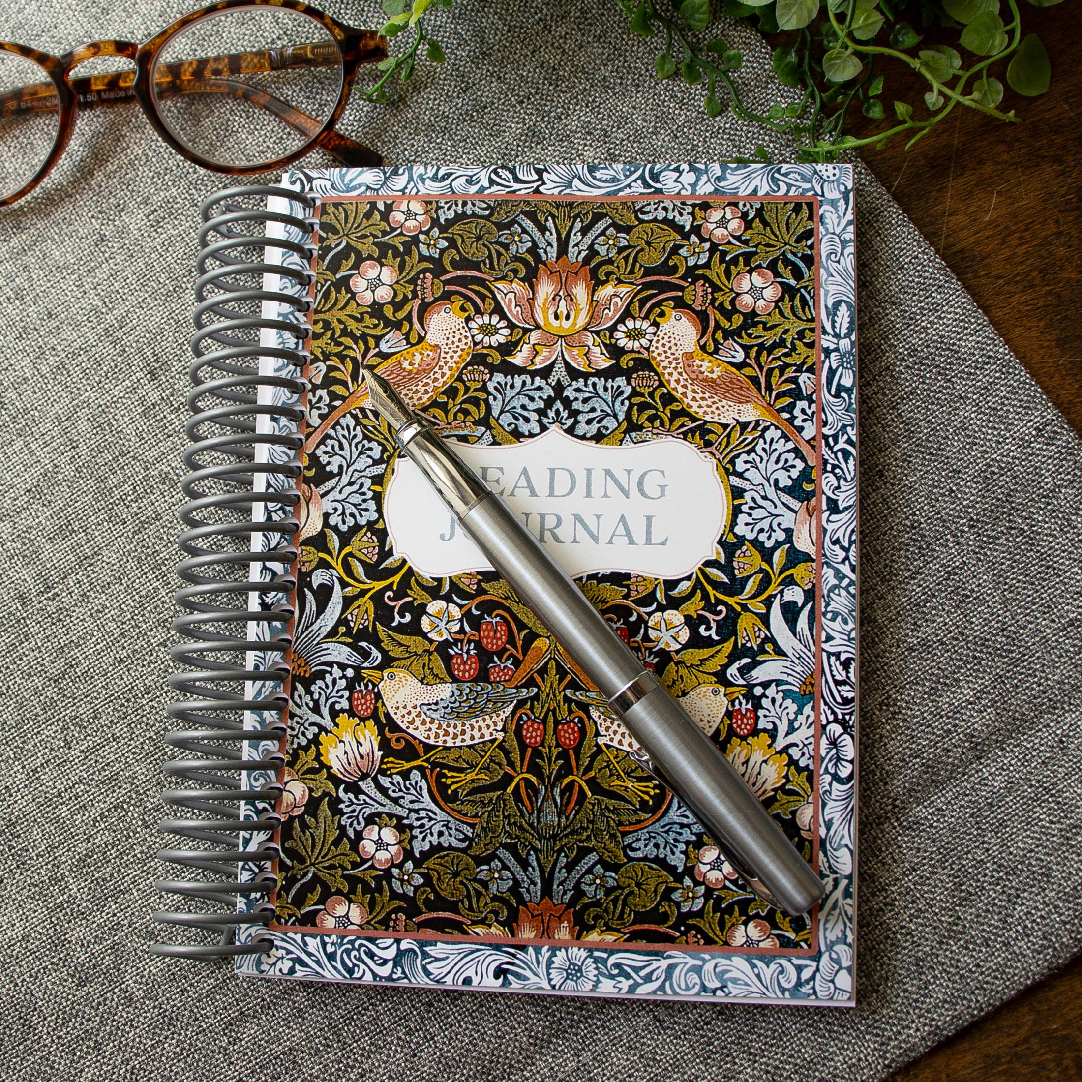 Sunshine and Ravioli - Wholesale Journal/Diary - Strawberry Thief Book Review Reading Journal 5