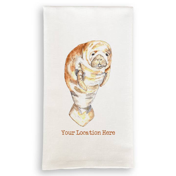 Manatee with Location for wholesale by French Graffiti