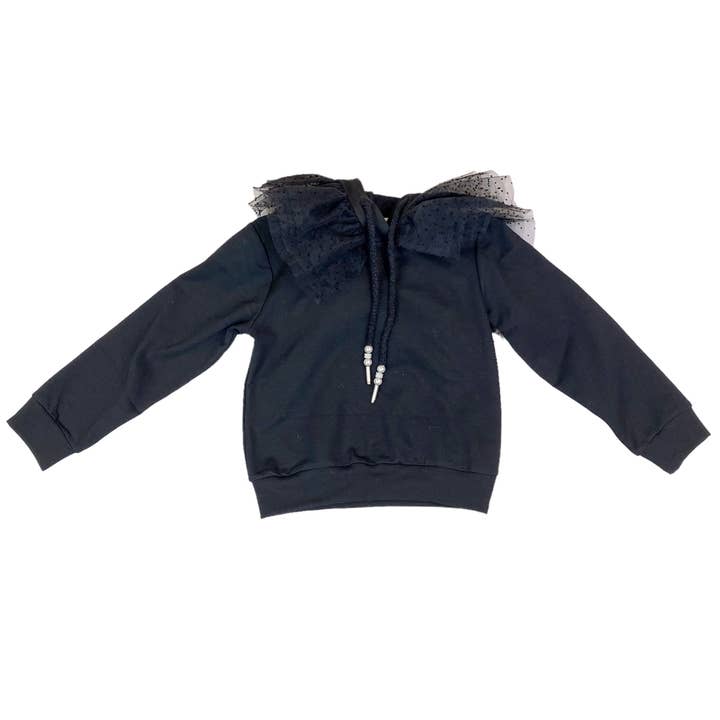 A15 15355 Mesh Collar Sweatshirt for wholesale by Doe a Dear