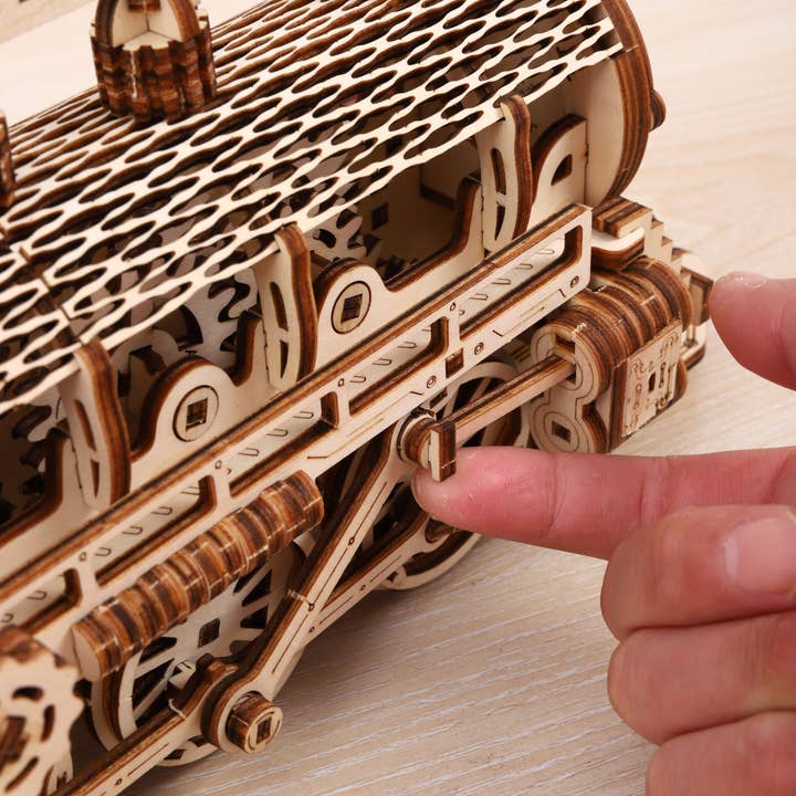 Marissa's Gifts – wholesale DIY craft kit – Child – DIY Model wooden kit train7