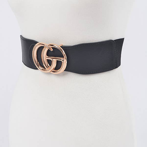 Shop Neighbors - Wholesale Belt - Women's - Faux Leather Elastic Plus Size Belt3