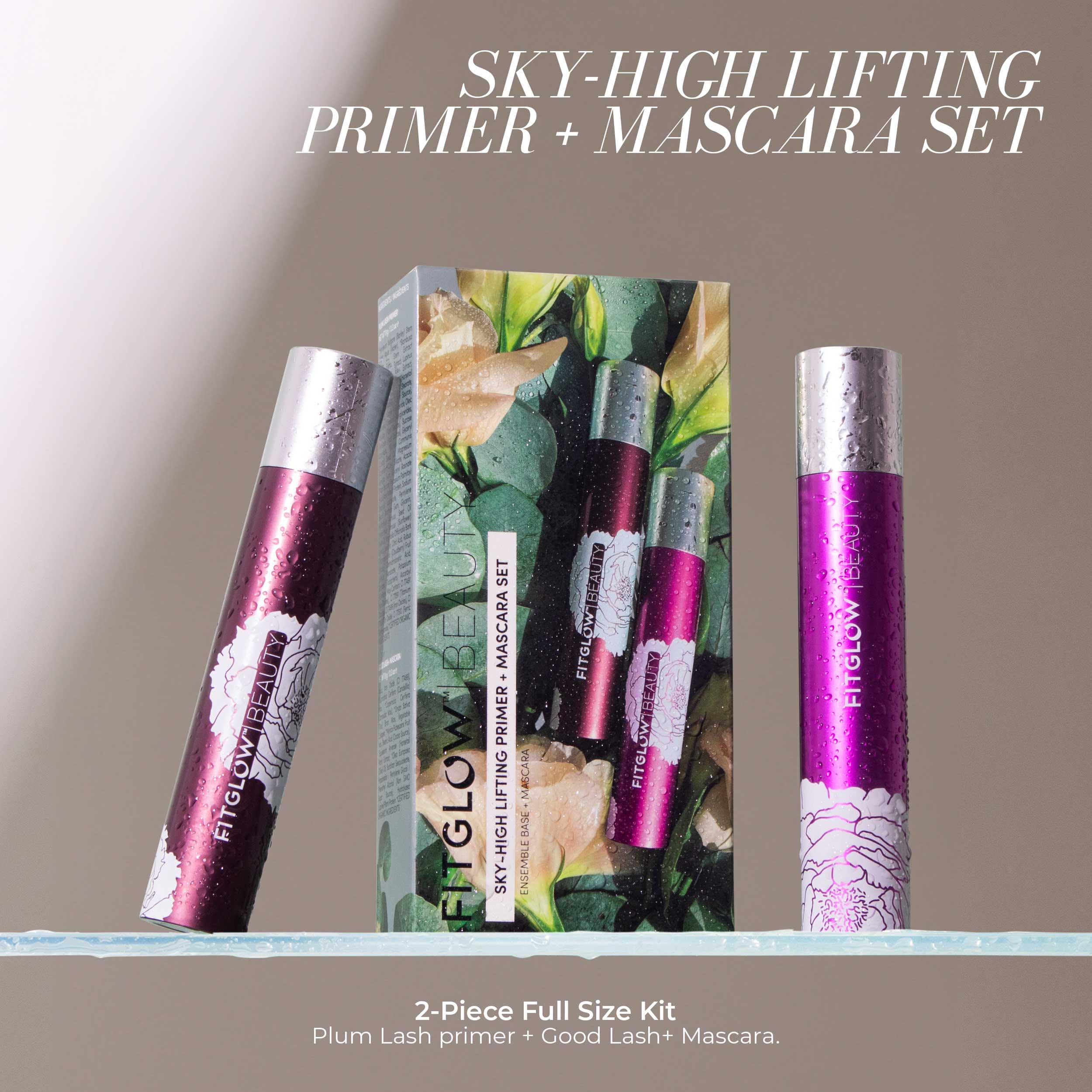 Fitglow Beauty - Wholesale Mascara - Sky-High Lifting Primer + Mascara Set3
