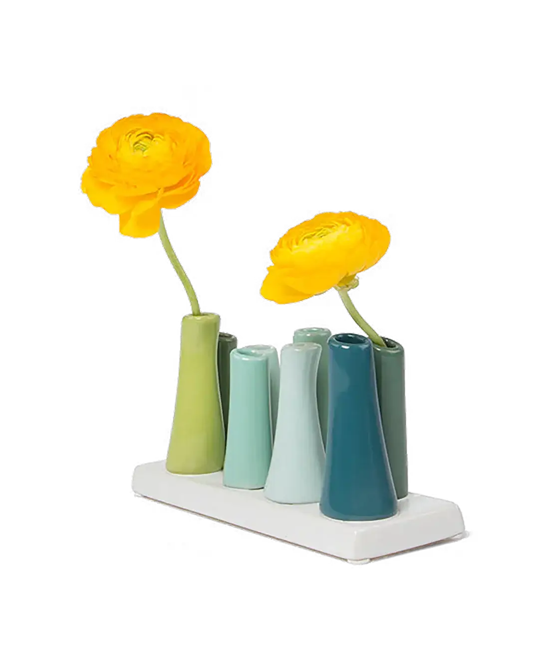 Chive - Wholesale Vase - Pooley Colorful Bud Vase For Flower Arranging Rectangular4