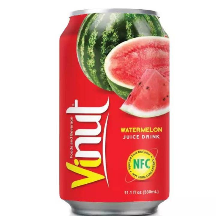 Horizon Top Market - Wholesale Fruit Juice - VINUT Watermelon Juice Drink, Not From Concentrate-24PK
