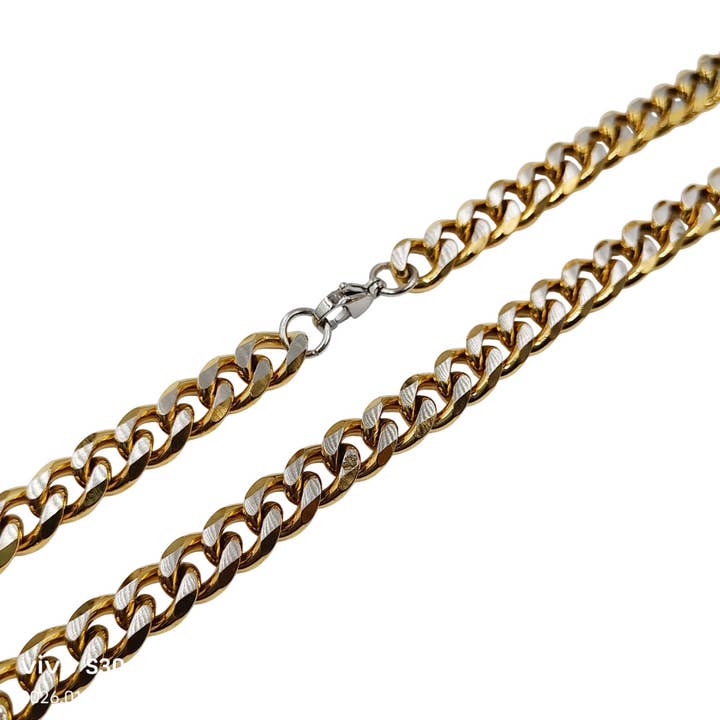 Pulseira gourmette dupla cor por atacado de MYLENE ET FELIX