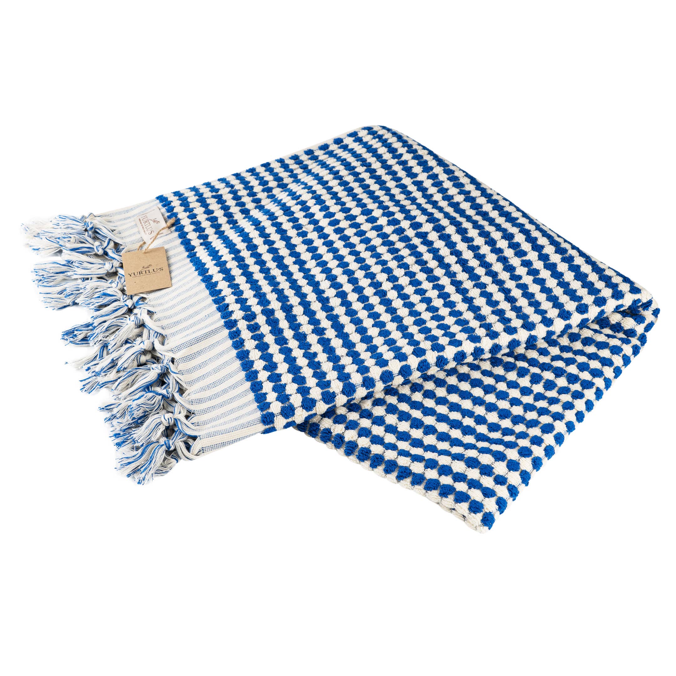 YURTLUS - Wholesale Badhanddoek - Badhanddoek 36 x 70, strandlaken, zachte dikke handdoek, badhanddoek voor de badkamer 36 x 70, strandlaken, zachte dikke handdoek, biologisch, badkamerbubbel - blauw 1