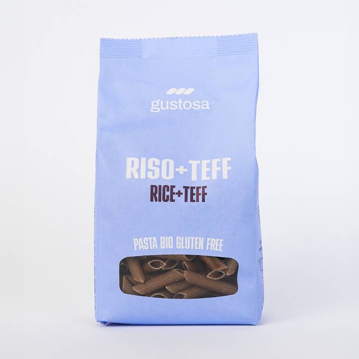 Pasta Gustosa Bio Gluten Free - Wholesale Pasta - PENNE Rice & Teff ORGANIC 340g0