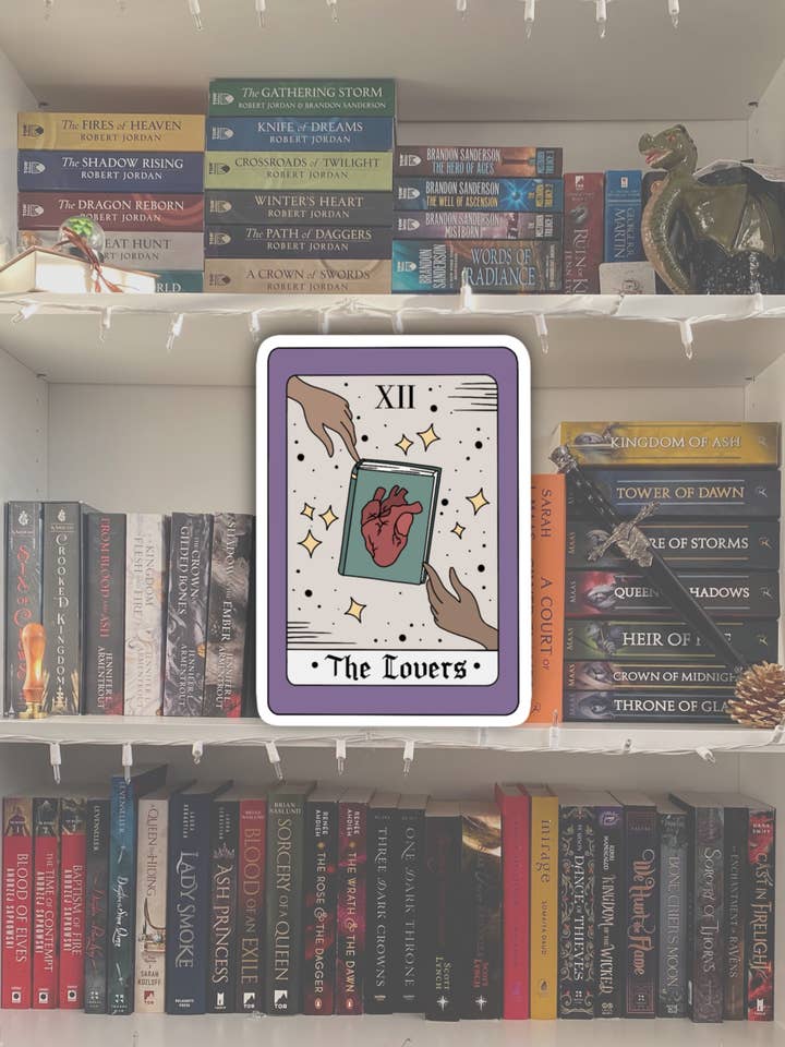 Autocolante para Livros Inspirados Tarot | BOOKISH Tarot por atacado de BareBookish