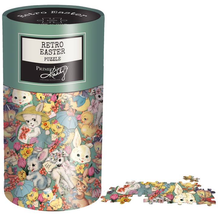 Puzzle de Pâques vintage pour la vente par Primitives by Kathy