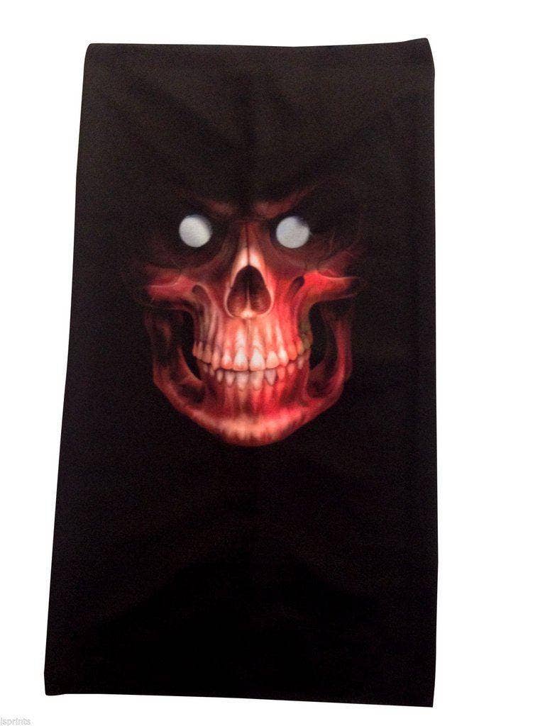 Wild Star Hearts – wholesale Costume – Men's – FACE SKINZ - Grim Reaper - Red Face Mask6