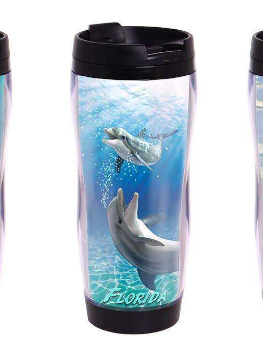 3D Royce Travel Mug - Florida for wholesale by Artgame Ltd.