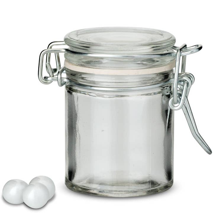 Weddingstar Inc. – Großhandel Einmachglas – Kleines Glas mit Drahtverschluss Deckel Favor Container (12)