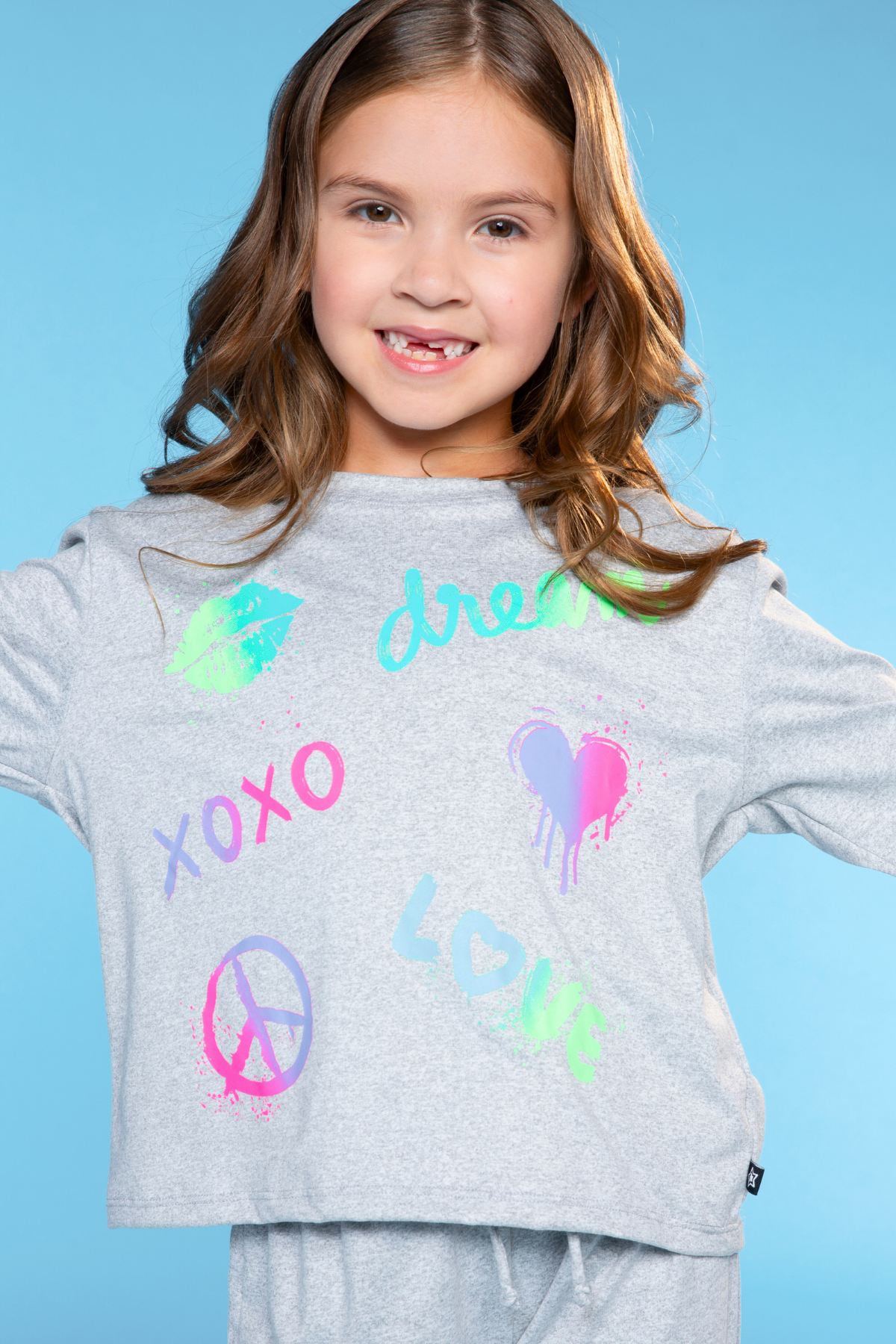 PixieLane - Vendita all'ingrosso Set loungewear - bambini - Pantaloni Easy Tee & Karate a manica lunga Simply Soft26