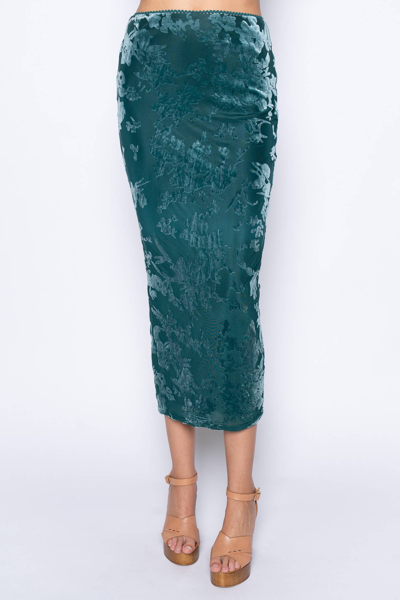 Fore Collection – wholesale Kjol - Dam – BODYCON KJOL I ANKELLÄNGD - SI4359AFO7