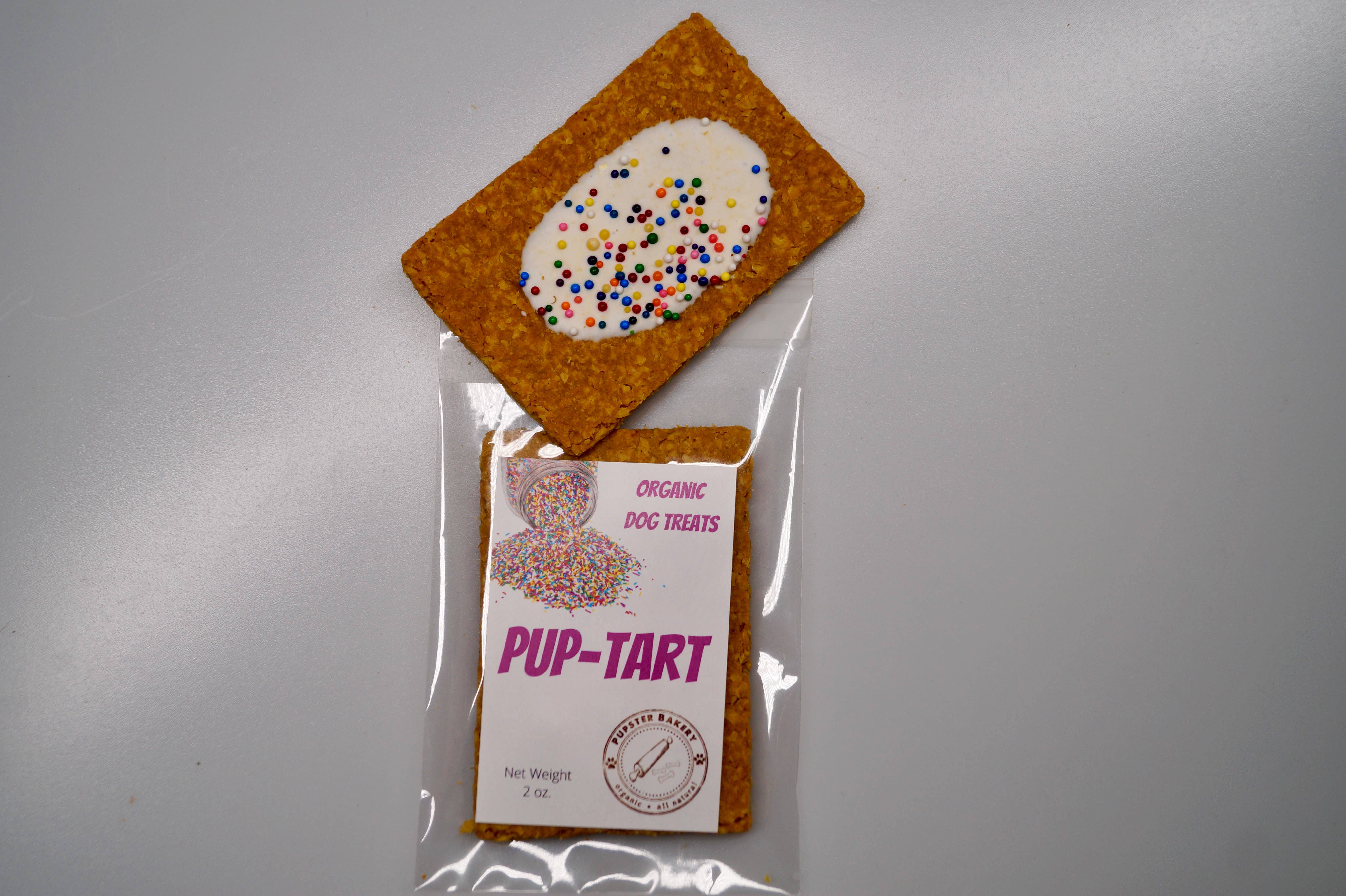 Pupster Bakery - Wholesale Pet Treats - Dog - Pre-Packaged PupTart 2 Pack1