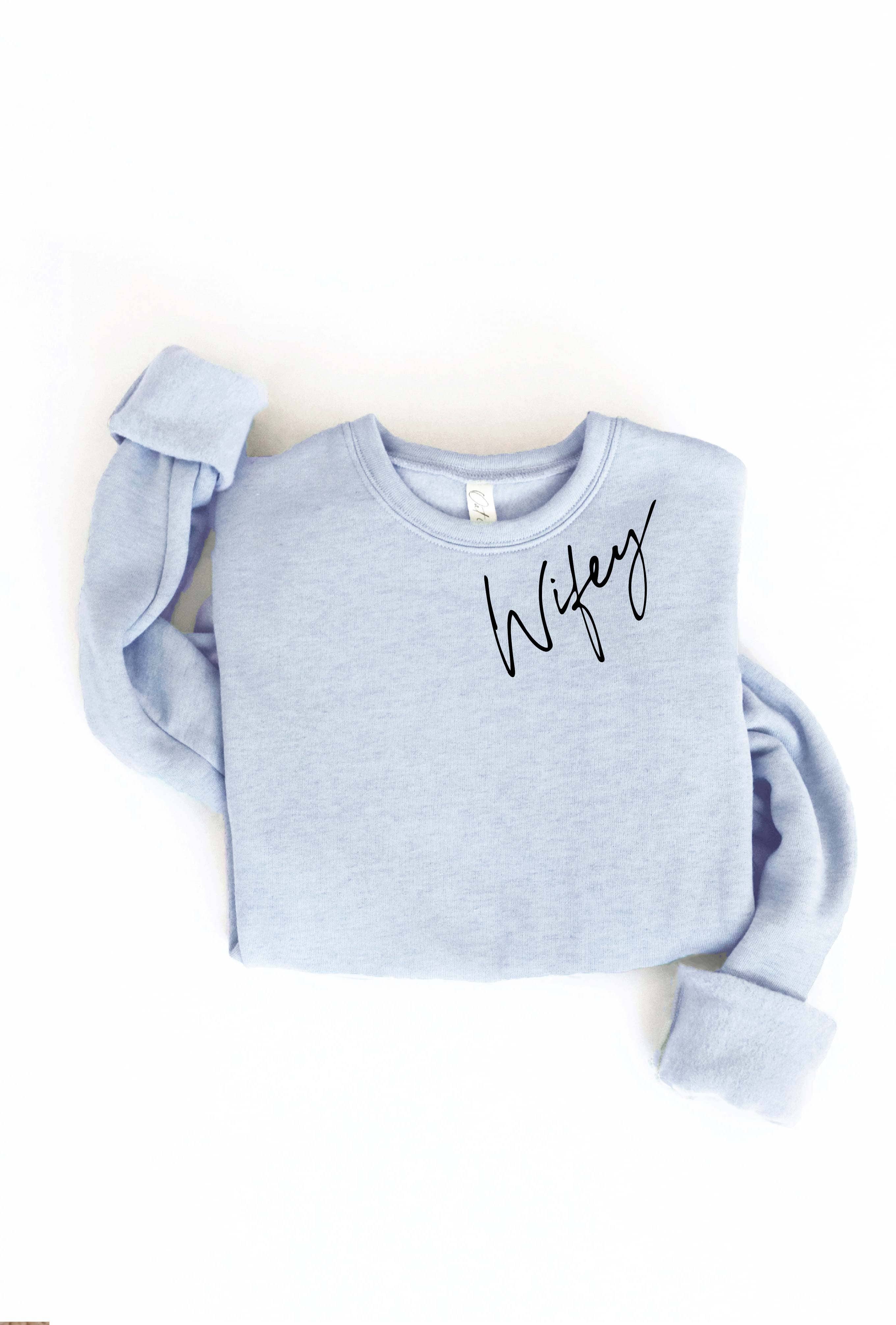 OAT COLLECTIVE – wholesale Graphic sweatshirt – Women’s – WIFEY Graphic Sweatshirt - Relaxed Fit9