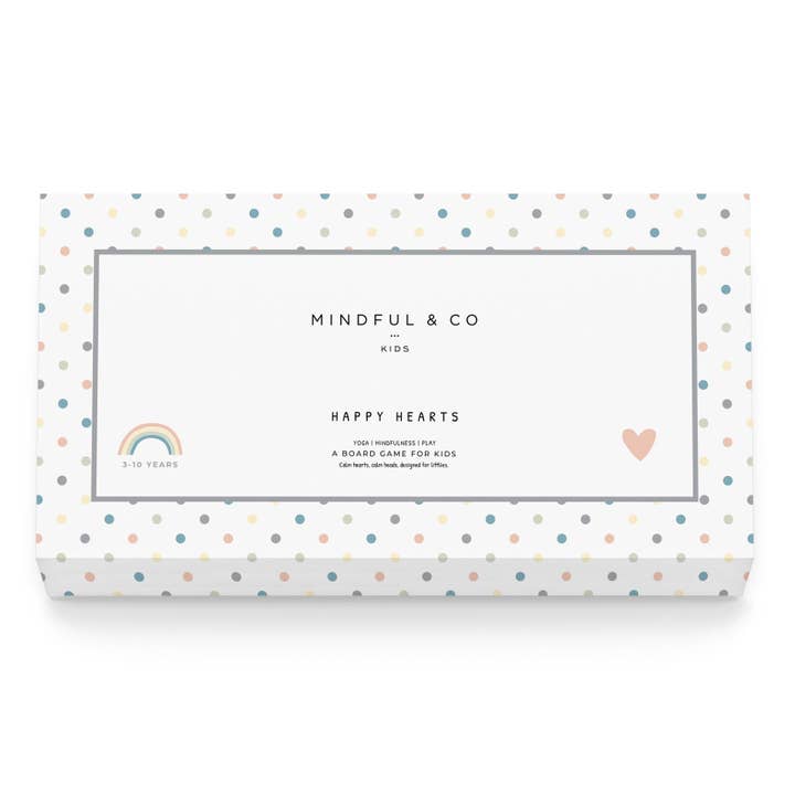 Mindful and Co Kids USA - Wholesale Board Game - Happy Hearts Board Game