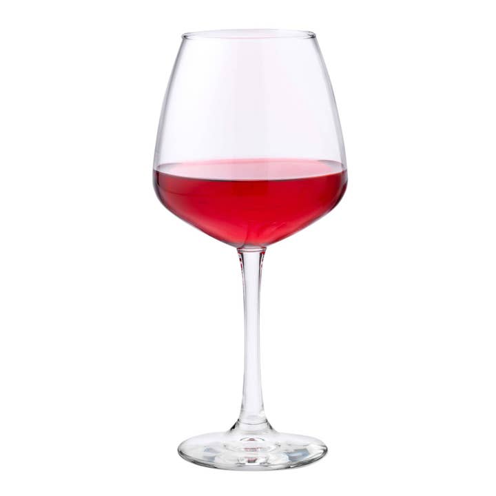 Libbey - Wholesale Wine Glass - Libbey Vina Diamond Balloon Wine Glass, 18.25oz, Set of 12