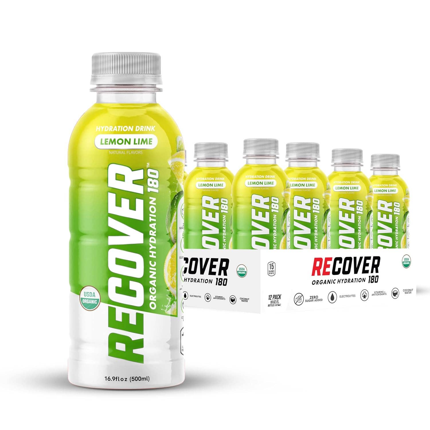 Oasis Snacks - Wholesale Sports/Energy Drink - Recover 180 Sports Drink, 16.9oz1