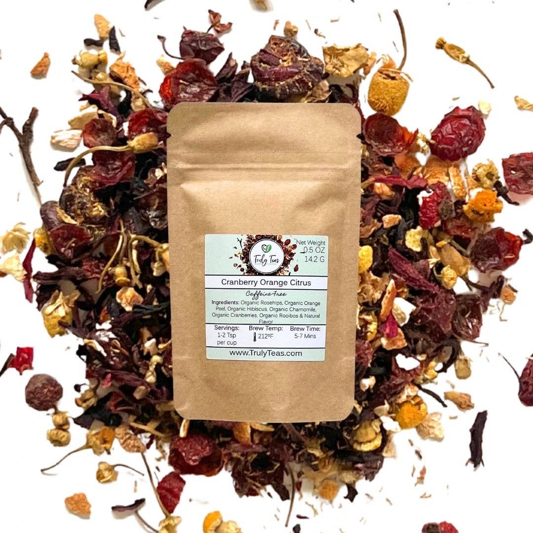 Truly Teas – wholesale Loose tea – Cranberry Orange Citrus0