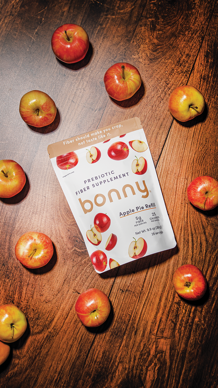 Bonny - Wholesale Oral Supplement/Vitamin - Prebiotic Fiber Powder by Bonny | Apple Pie1