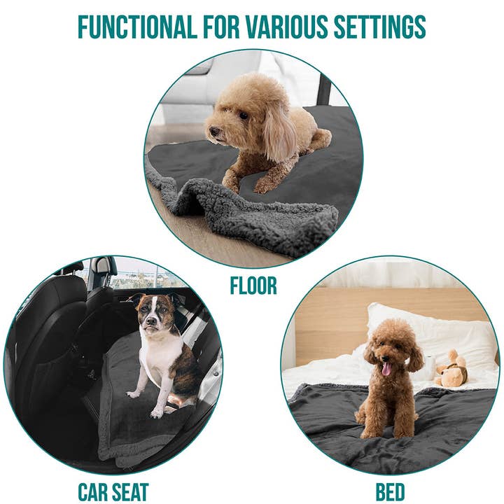 PetAmi - Wholesale Pet blanket – Cat/dog - Waterproof Fleece Pet Blanket48