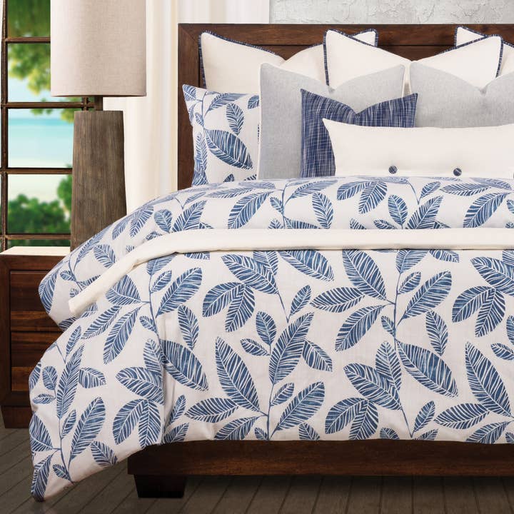 Ernest Hemingway Blue Lagoon Tropical 6-delt dynebetræk for engroshandel hos Siscovers