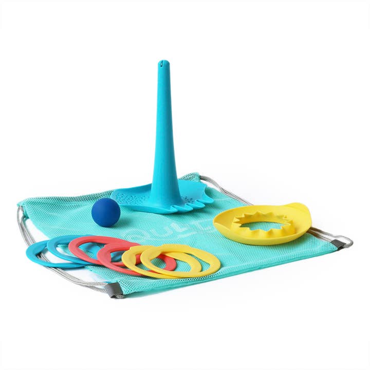 Quut Toys - Wholesale Beach/Pool Toy - Kids & Baby - Quut Beach Set - Triplet, Ringo and a Magic Sand Shaper