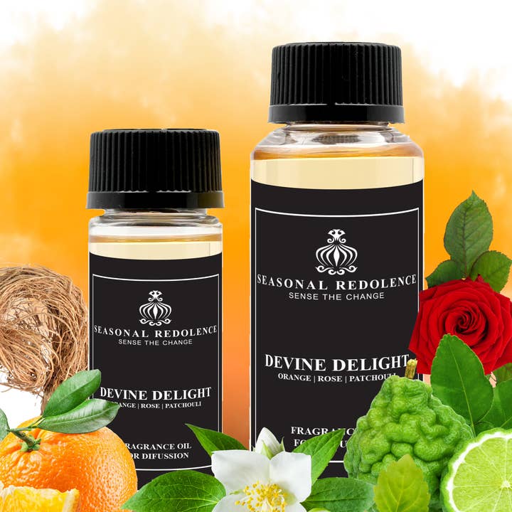 Devine Delight Luxury Home Diffuser Scent Oil for wholesale by Seasonal Redolence