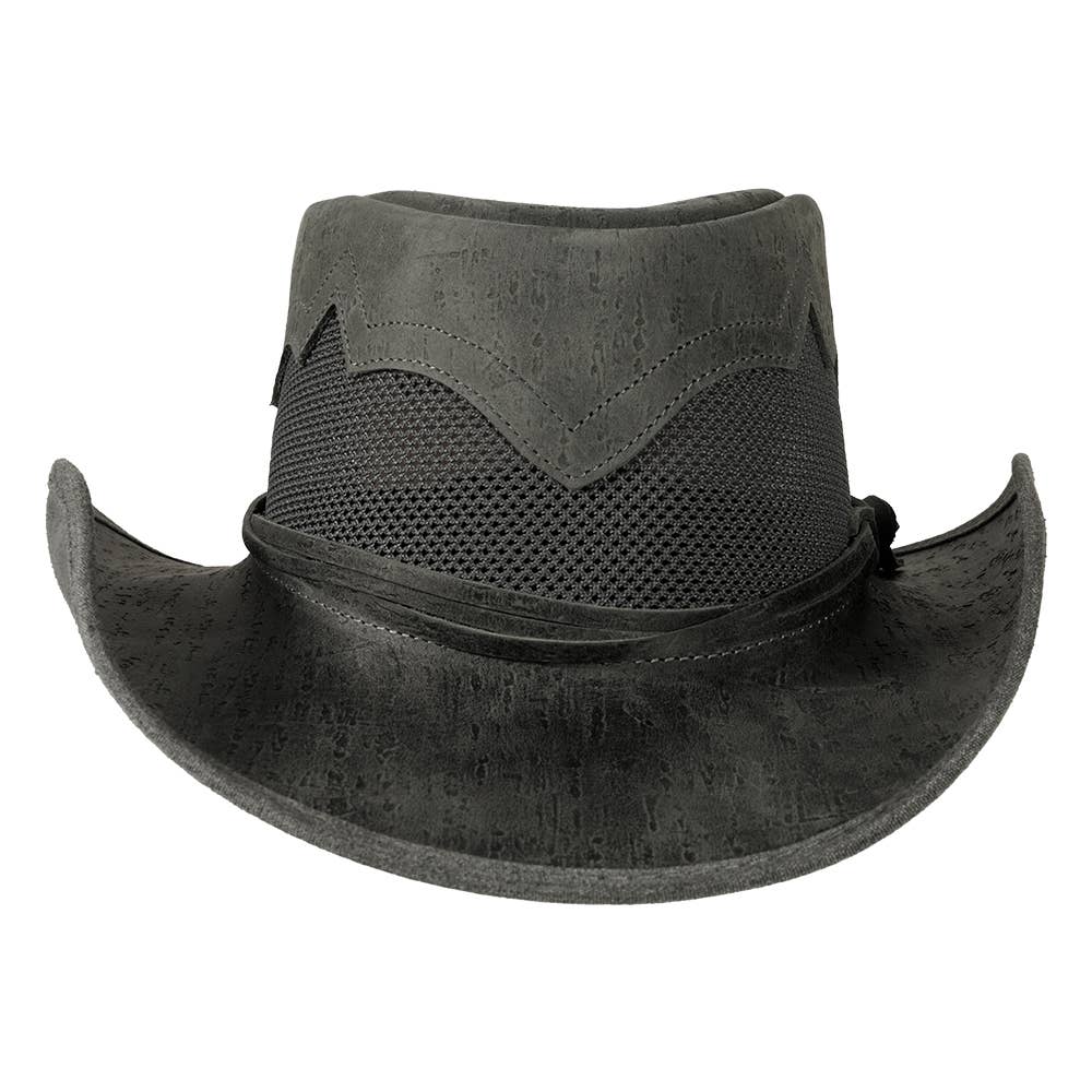 American Hat Makers – Engroshandel Cowboyhat - Unisex – Outback Læder Cowboyhat - Stil Stampede4
