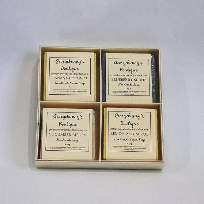 Frugtagtig 4 -pack for engroshandel hos Georgebunny's Boutique