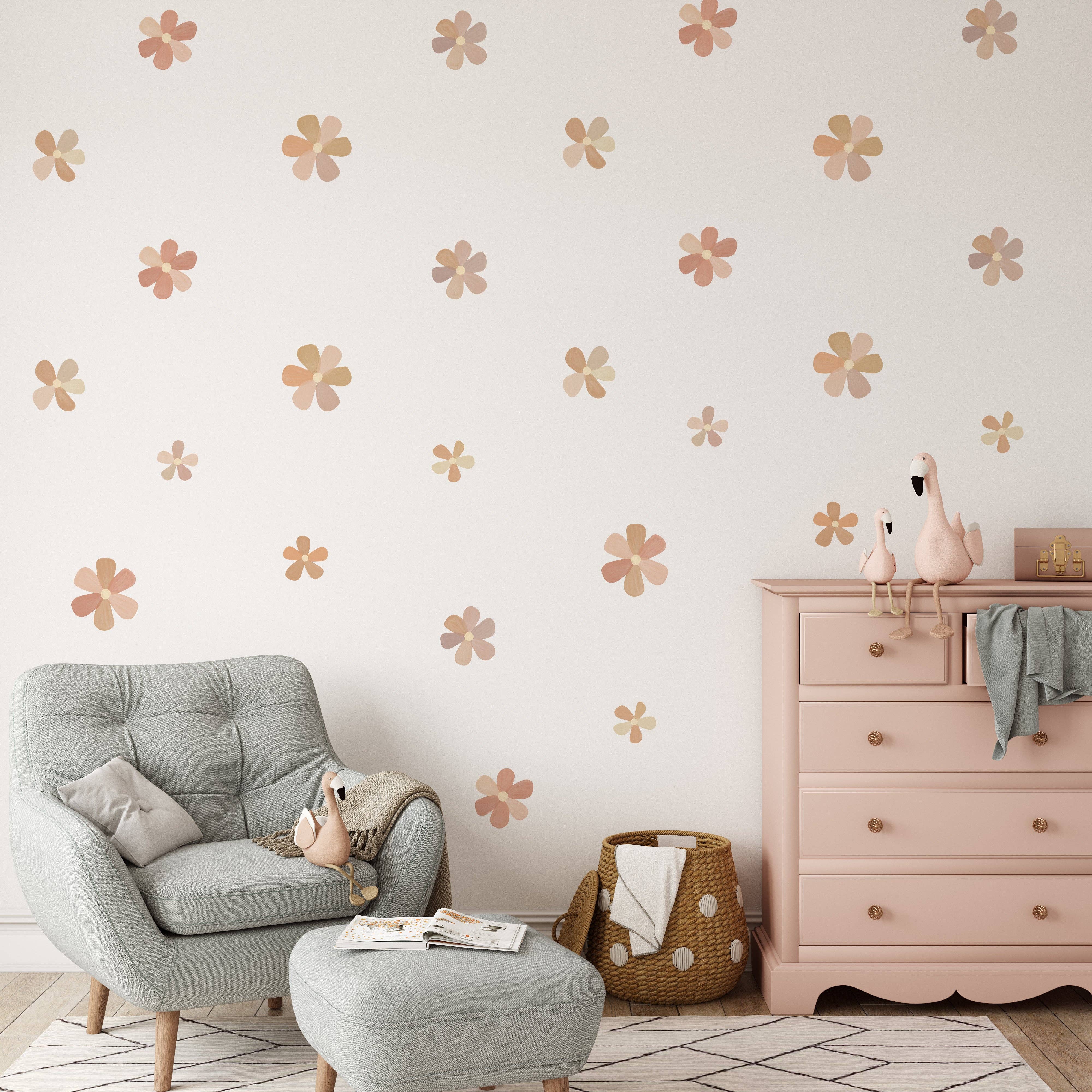 Cherrypick - Wholesale Wall Decal/Stickers - Peel & Stick Fabric Wall Stickers - Flowers6