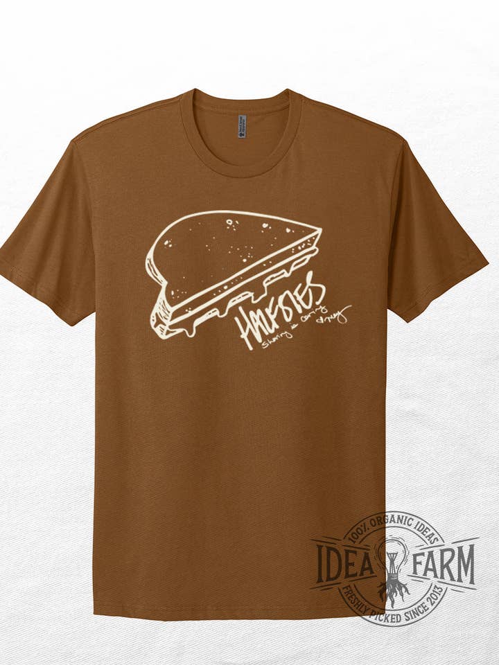 May Erlewine | Halfsies "Left Half" Unisex T-Shirt for wholesale by Idea Farm LLC