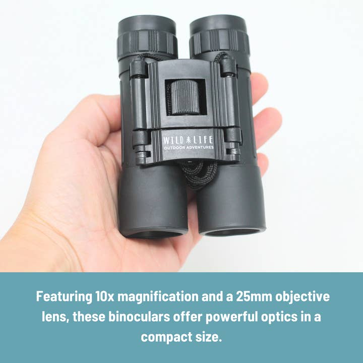 Wild Life Outdoor Adventures - Wholesale Binoculars - Compact Binoculars 10 x 25