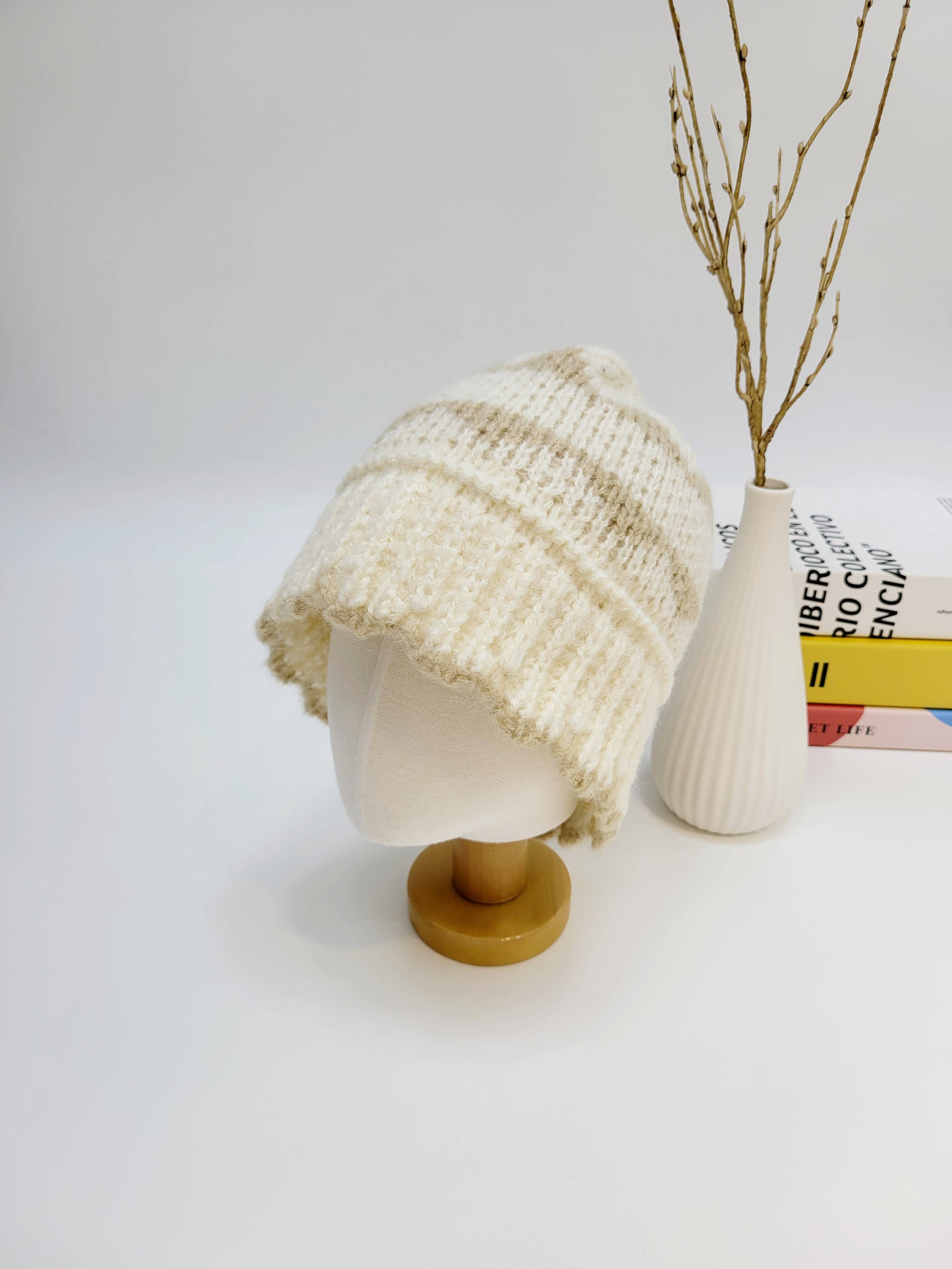 Comfortarians – Engroshandel Bucket hat - Dame – Alpaca strikket spandhue, Premium blød og varm vinterhue8