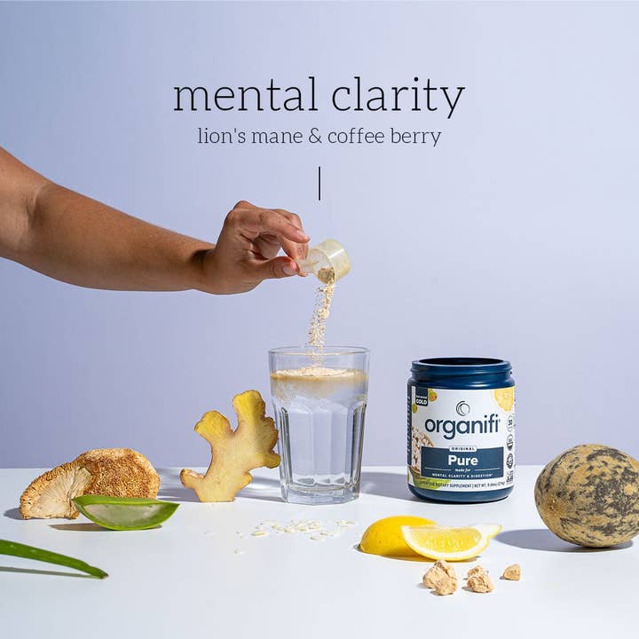 Organifi - Wholesale Protein/Superfood Powder - Organifi Pure - Mental Clarity2