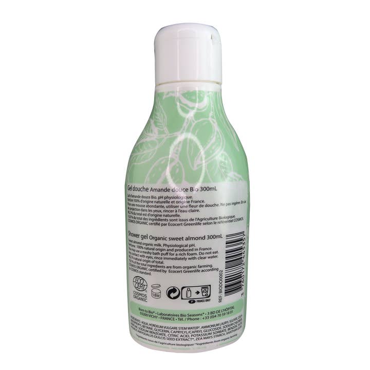 Les Laboratoires Bio Seasons - Wholesale Body Wash/Shower Gel - Douce almond shower organic cosmos organic1