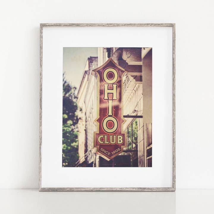Impression murale du club de l'Ohio | Hot Springs, Arkansas pour la vente par Lisa Russo Fine Art