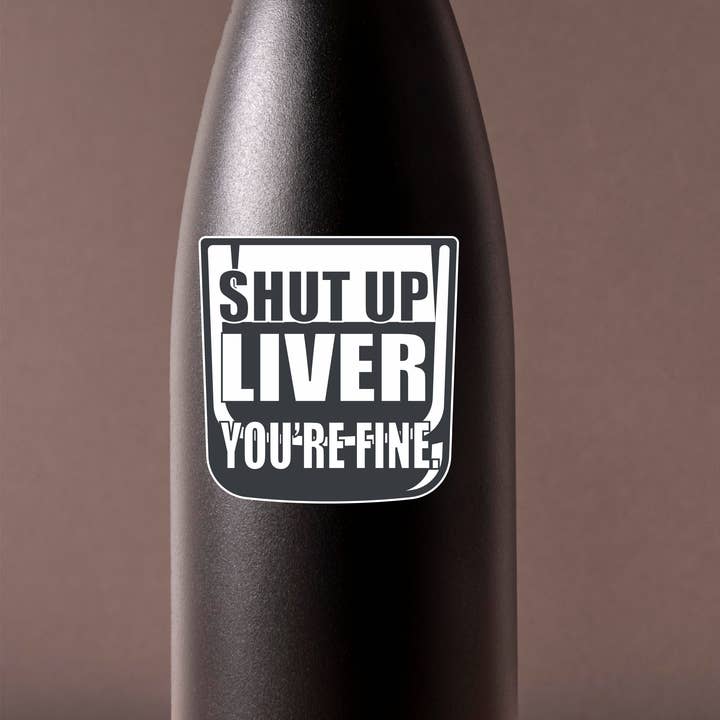 Big monkey - Wholesale Sticker - SHUT UP LIVER STICKER2